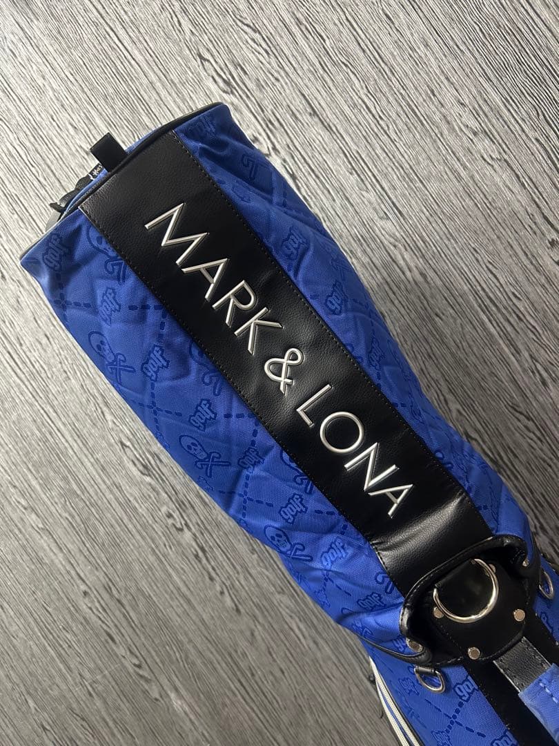 激レア　MARK & LONA ブルー キャディバッグ　木村拓哉モデル