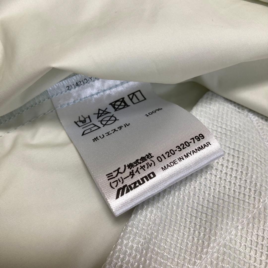 mizuno golf レインウェア セットアップ上下 XLサイズ オフホワイト
