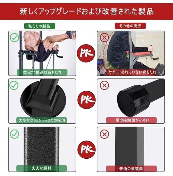 新品☆送料無料！懸垂マシン ぶら下がり健康器　懸垂バー 筋トレ ダイエット