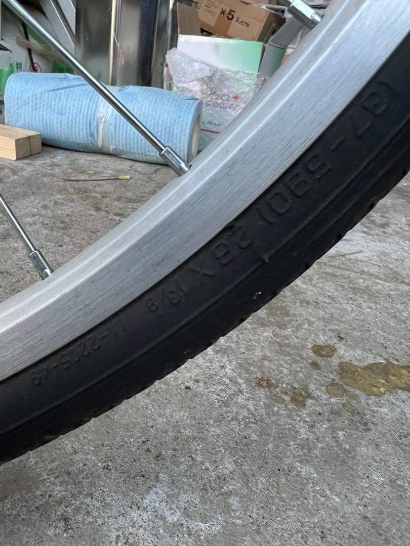 名古屋発手渡し希望26インチクロスバイク名古屋市内お届け無料6段変速