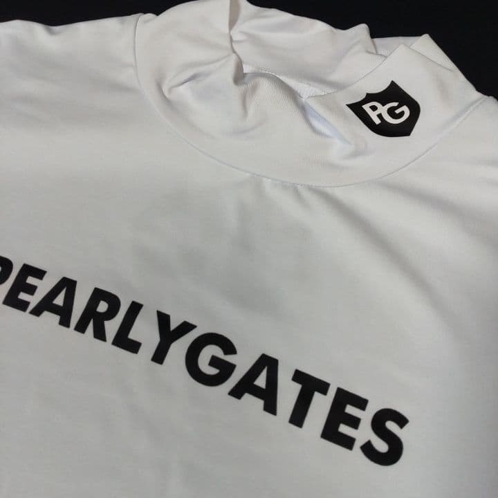 ⭐新品⭐PEARLYGATES⭐長袖モック ⭐白⭐S⭐