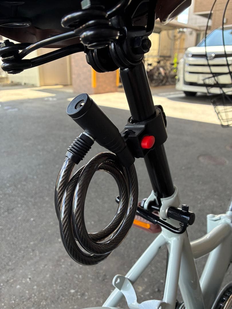 PROVOS 折りたたみ自転車 クレヨン　カゴ付き　美品