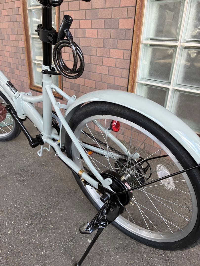 PROVOS 折りたたみ自転車 クレヨン　カゴ付き　美品
