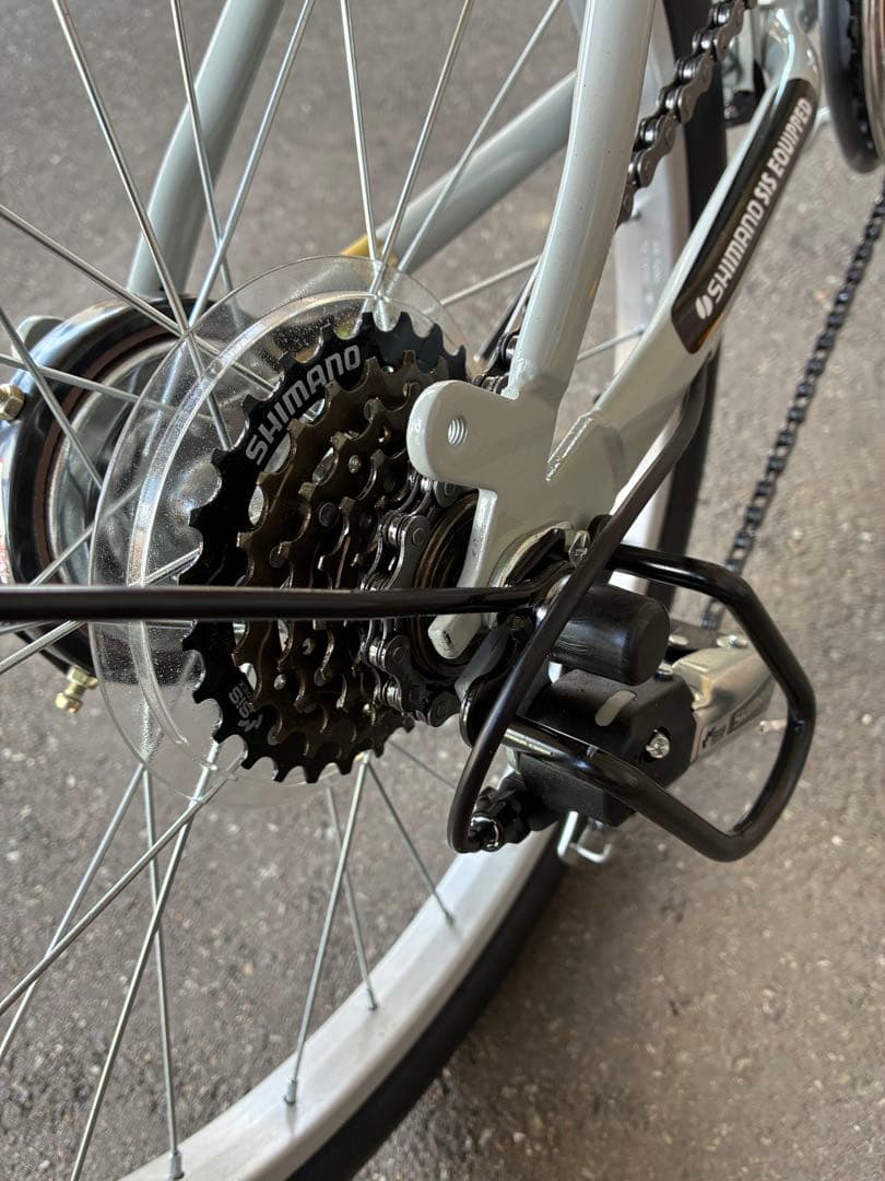 PROVOS 折りたたみ自転車 クレヨン　カゴ付き　美品