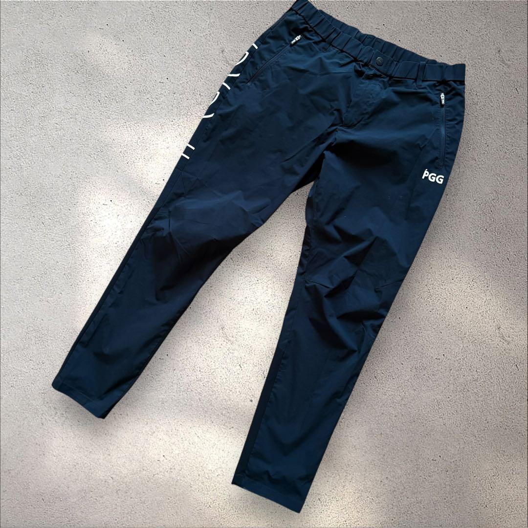 現行モデル　PGG パーリーゲイツ　パンツ　L〜XL相当 紺　ネイビー　黒　5