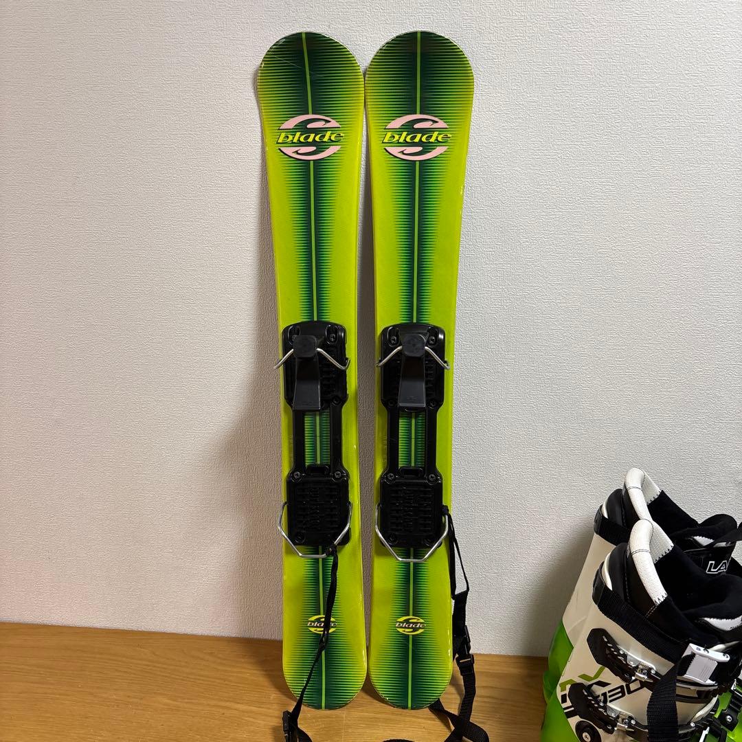 メンズショートスキーセット S-blade90cm LANGE25-25.5cm