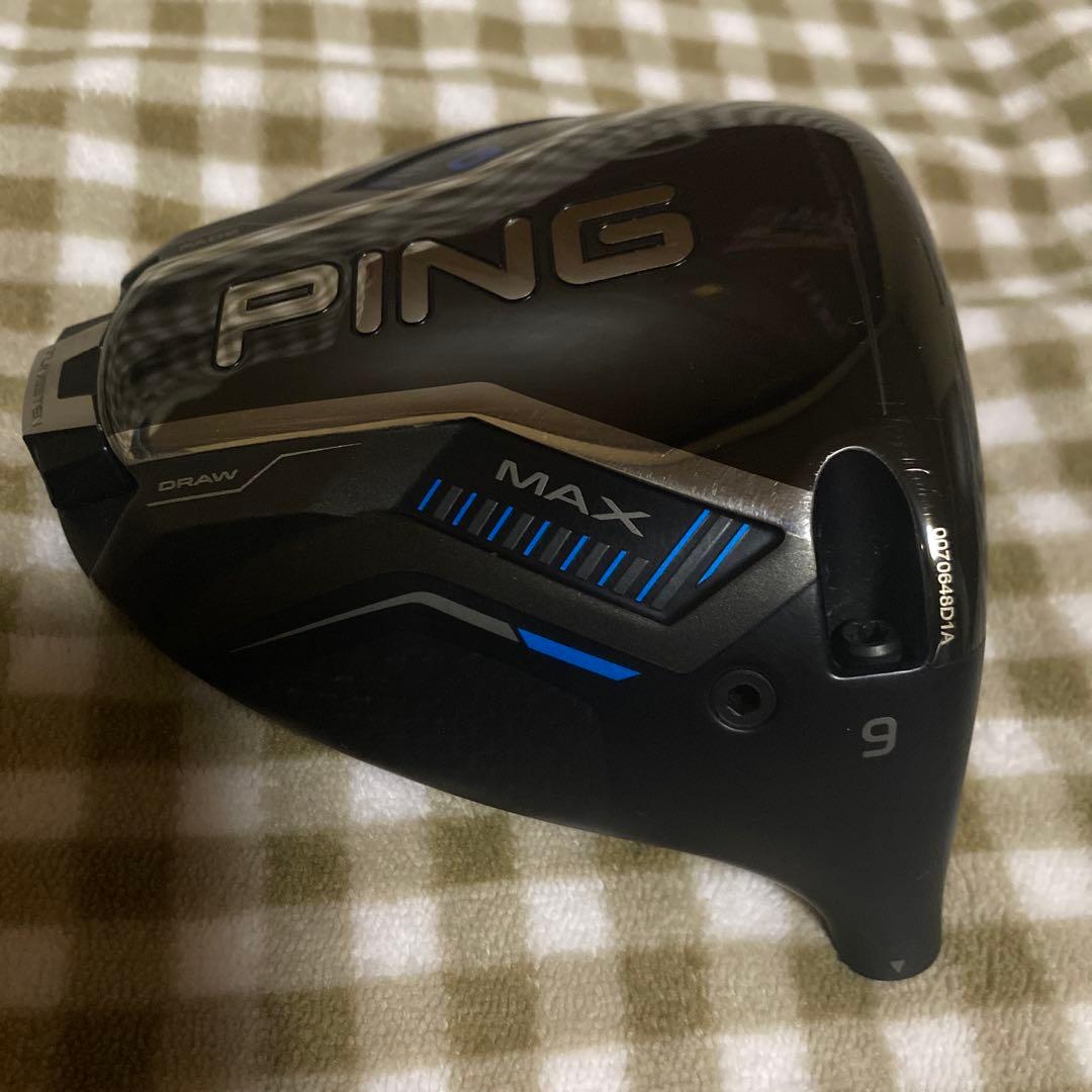 PING G440 MAX 9°ドライバー、ヘッドカバー付き。