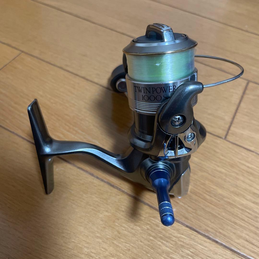 シマノ 05ツインパワー 1000S リールスタンド 替えスプール付