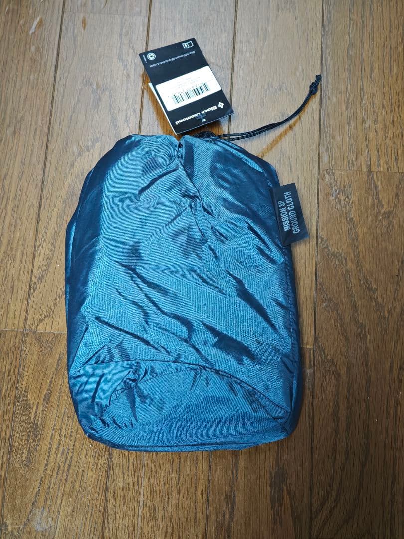 【新品】ブラックダイヤモンド ミッション 3P テント 純正グランドシート付き