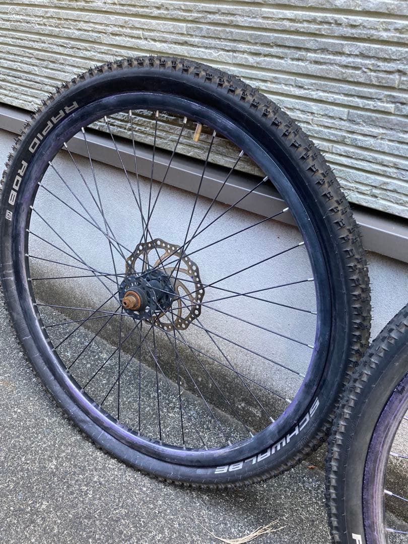 MTB 26 x 2.10 SCHWALBE タイヤホイール 前後セット