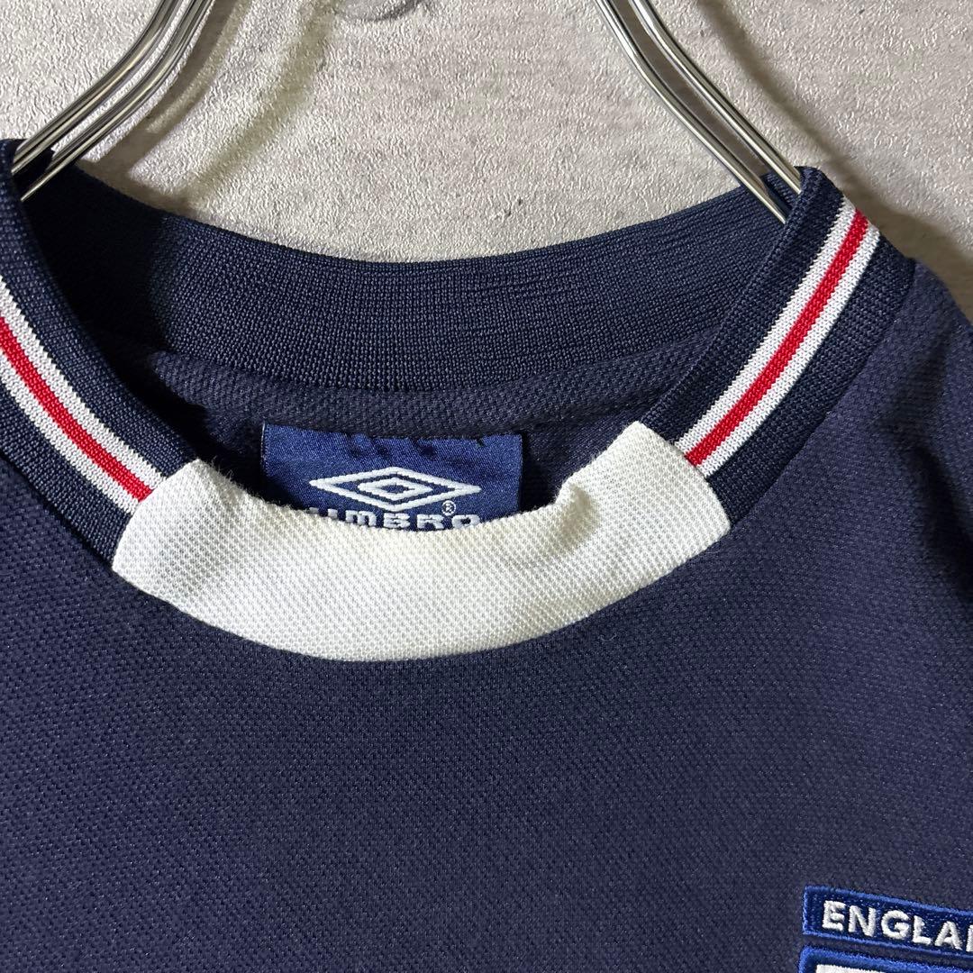 90s UMBRO england ゲームシャツ　サッカーシャツ　L