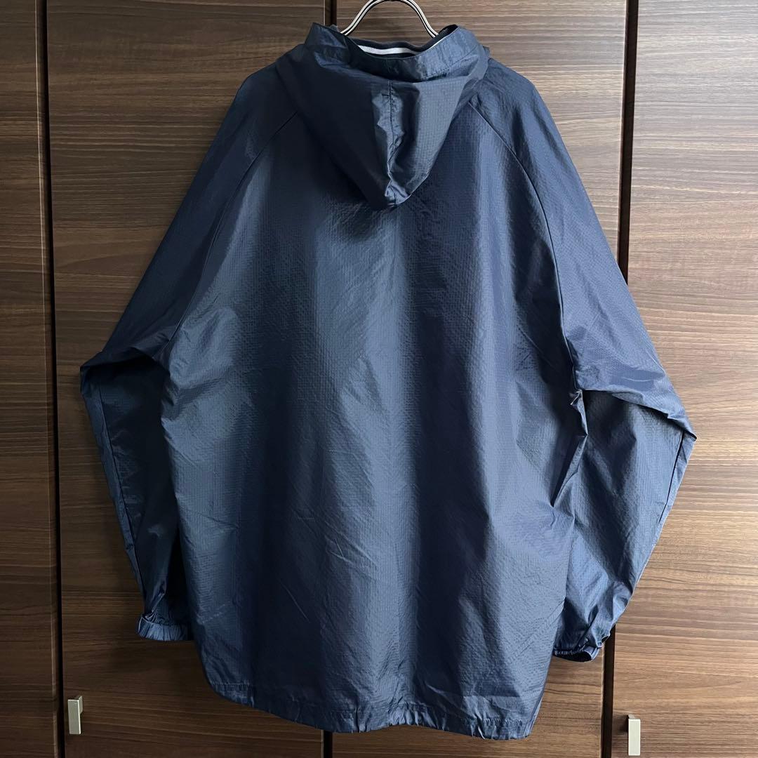 Admiral アドミラル ナイロンセットアップ プルオーバー 紺 XL 90s