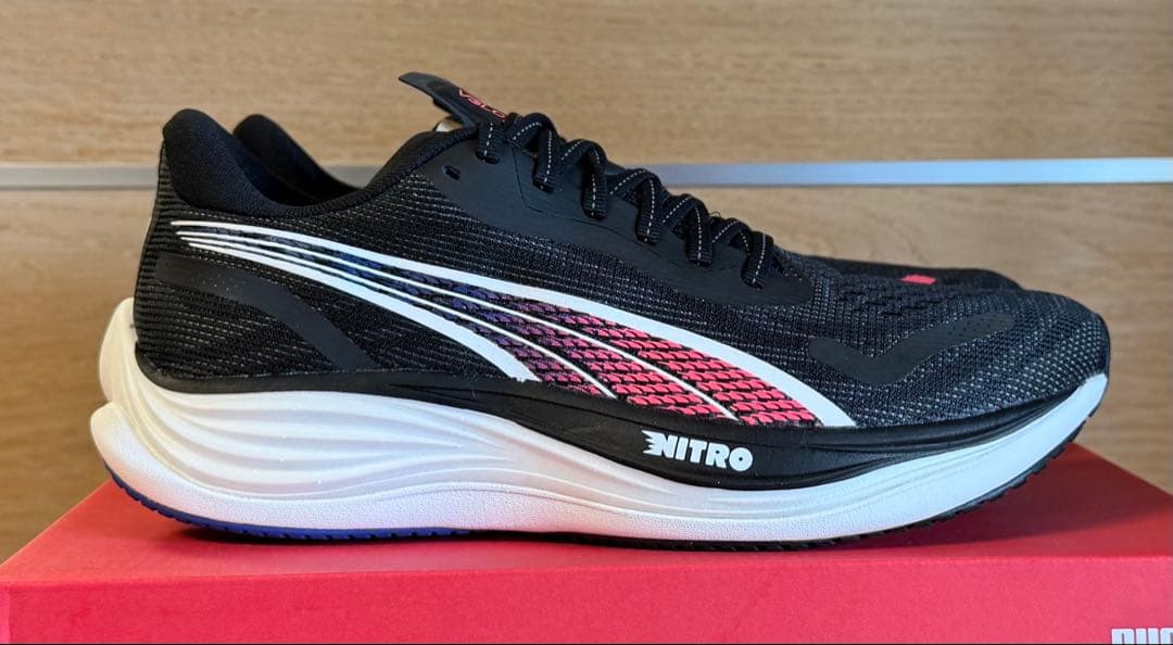プーマ(PUMA)ランニングシューズ ヴェロシティニトロ3 ブラック 26.5