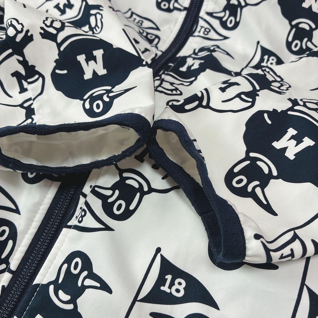 Munsingwear マンシングウェア♡ブルゾン 総柄 ペンギン
