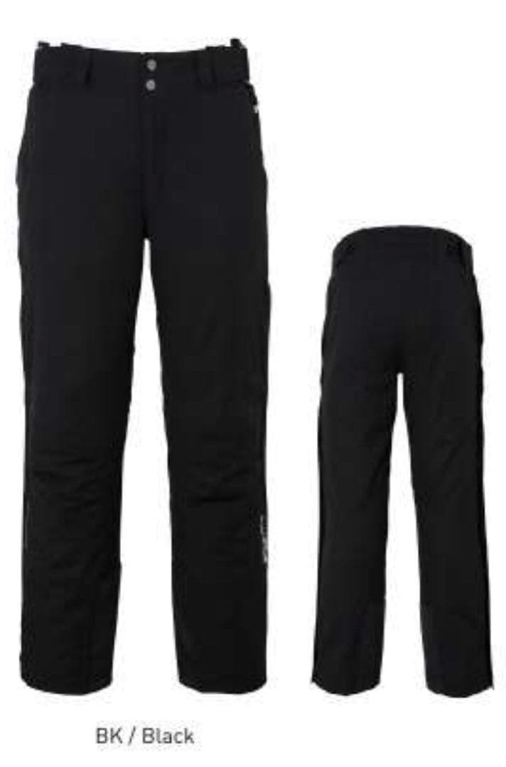 スキー phenix Team Full Zipped Pants BK / Black
