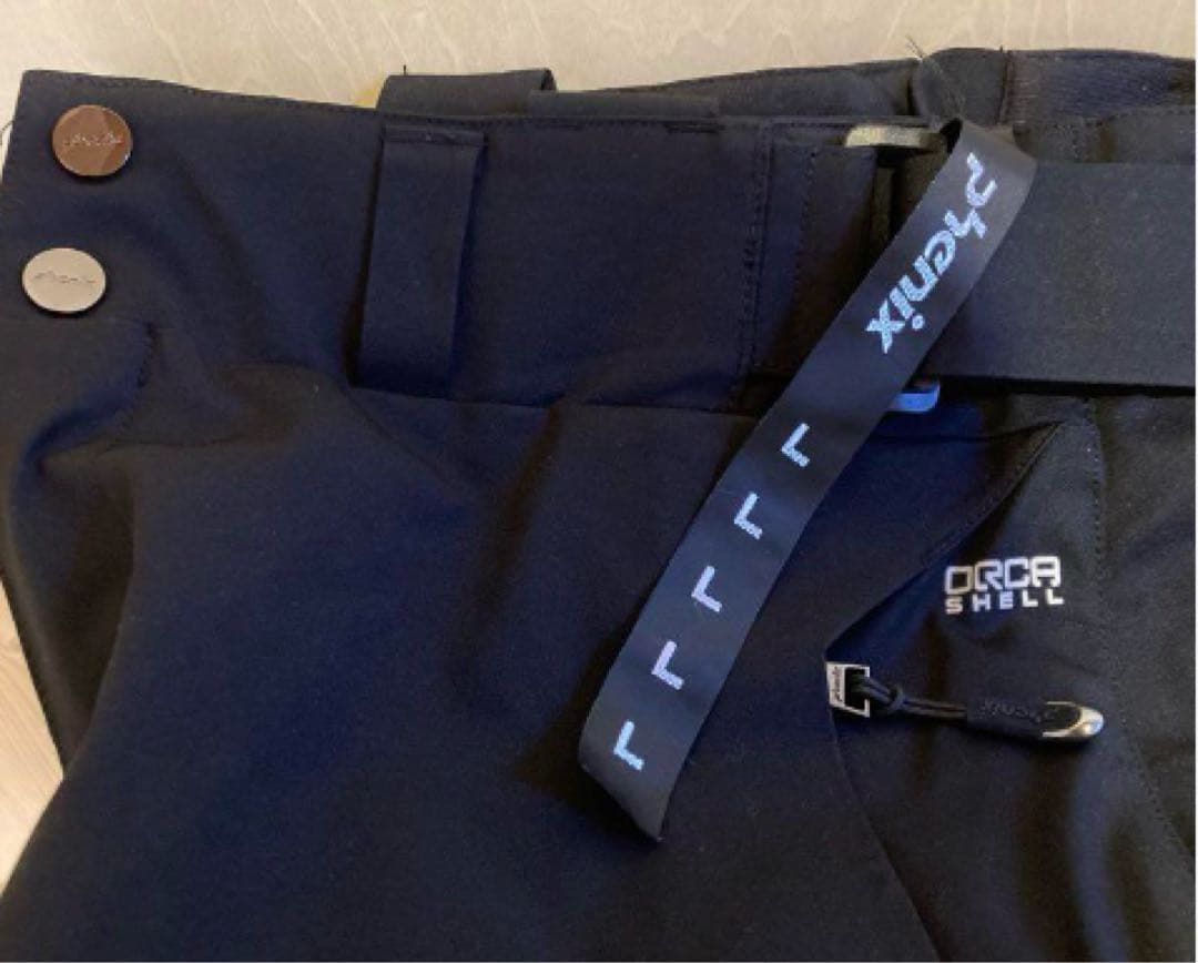 スキー phenix Team Full Zipped Pants BK / Black
