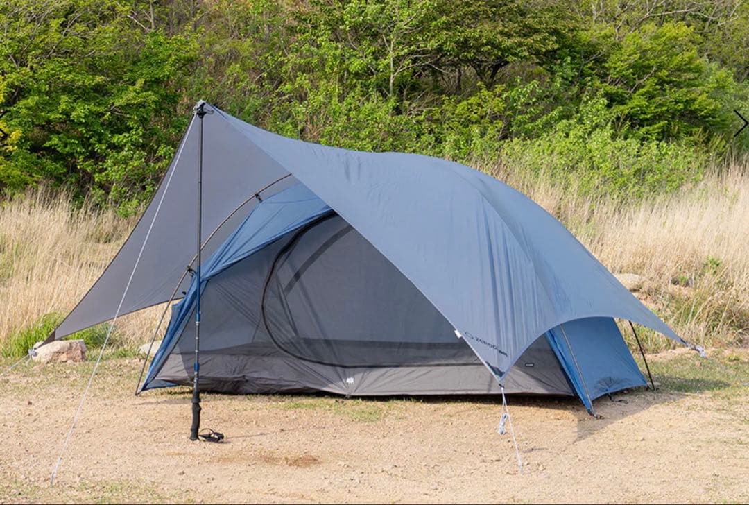 美品EL CHALTEN ZEROBONE v2 2.5P & ナノタープセット