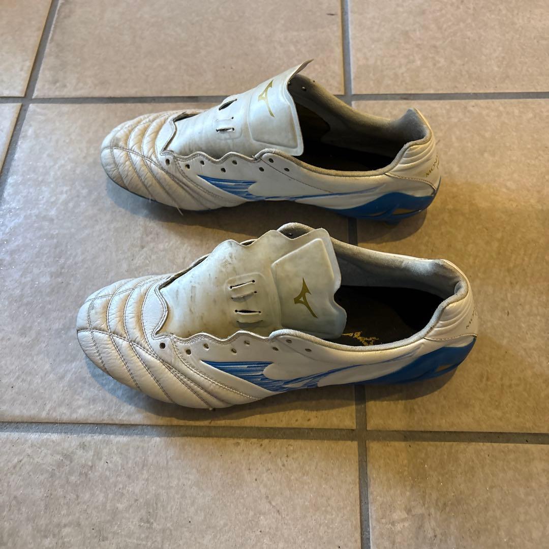 Mizuno サッカーシューズ ホワイト/ブルー