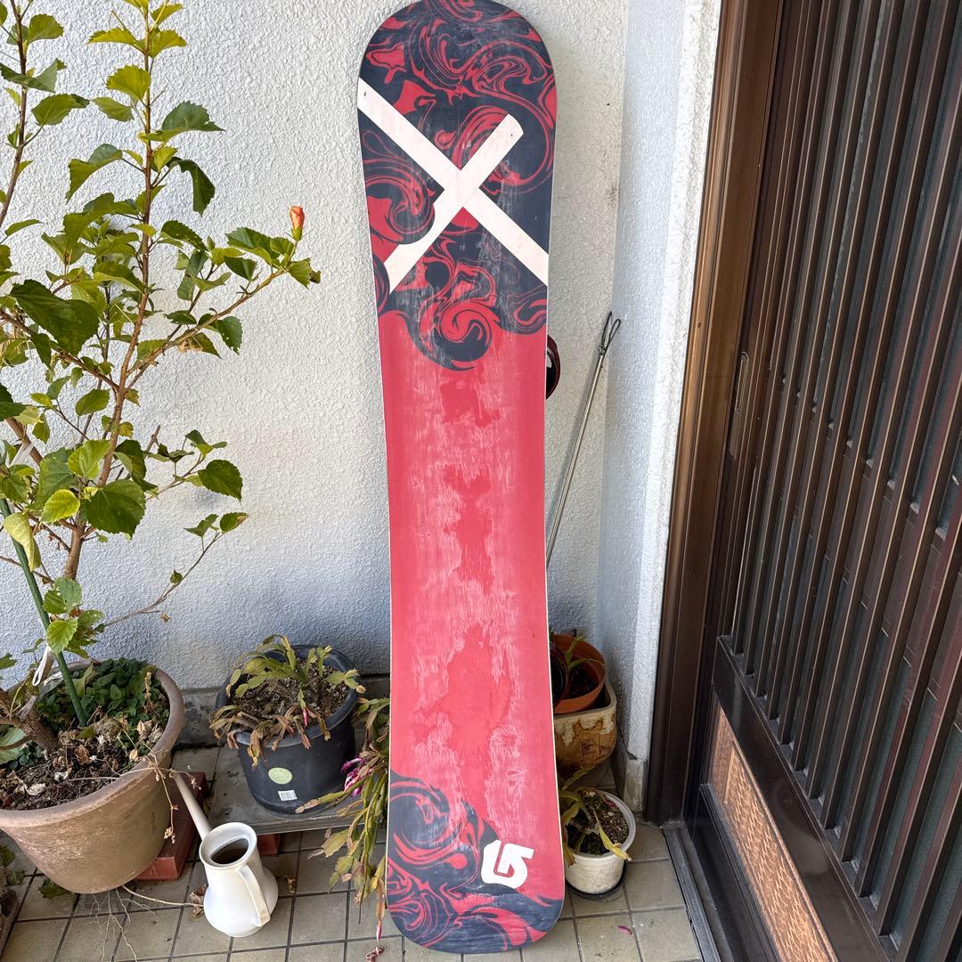 Burton CUSTOM-Xスノーボード 156cm 2008年製