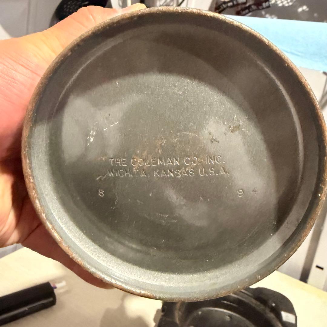USA製 Colemanデュアルフューエル285ランタン1994年8月①