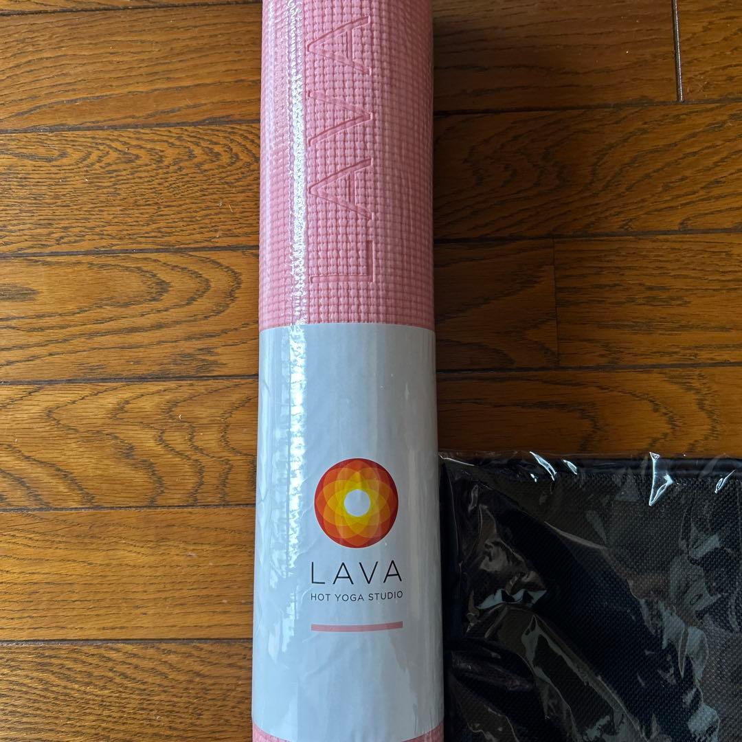 未使用新品✨LAVA ヨガマット ピンクとマットケース