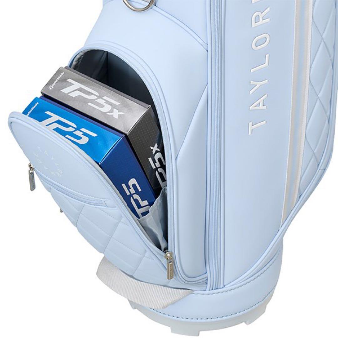 TAYLORMADE 2026年モデル ゴルフバッグ ライトブルー