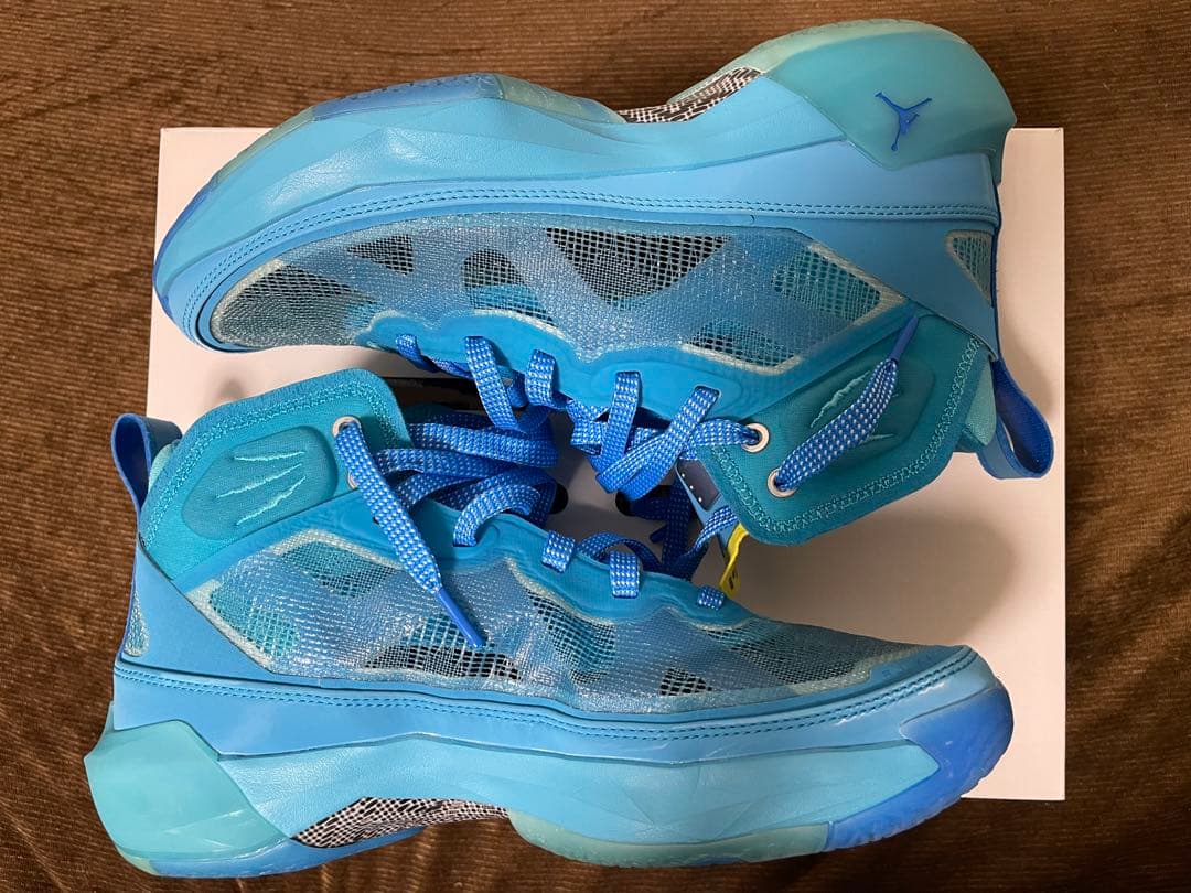 AIR JORDAN37 エアジョーダン ナルト 螺旋丸25.5-26.0cm