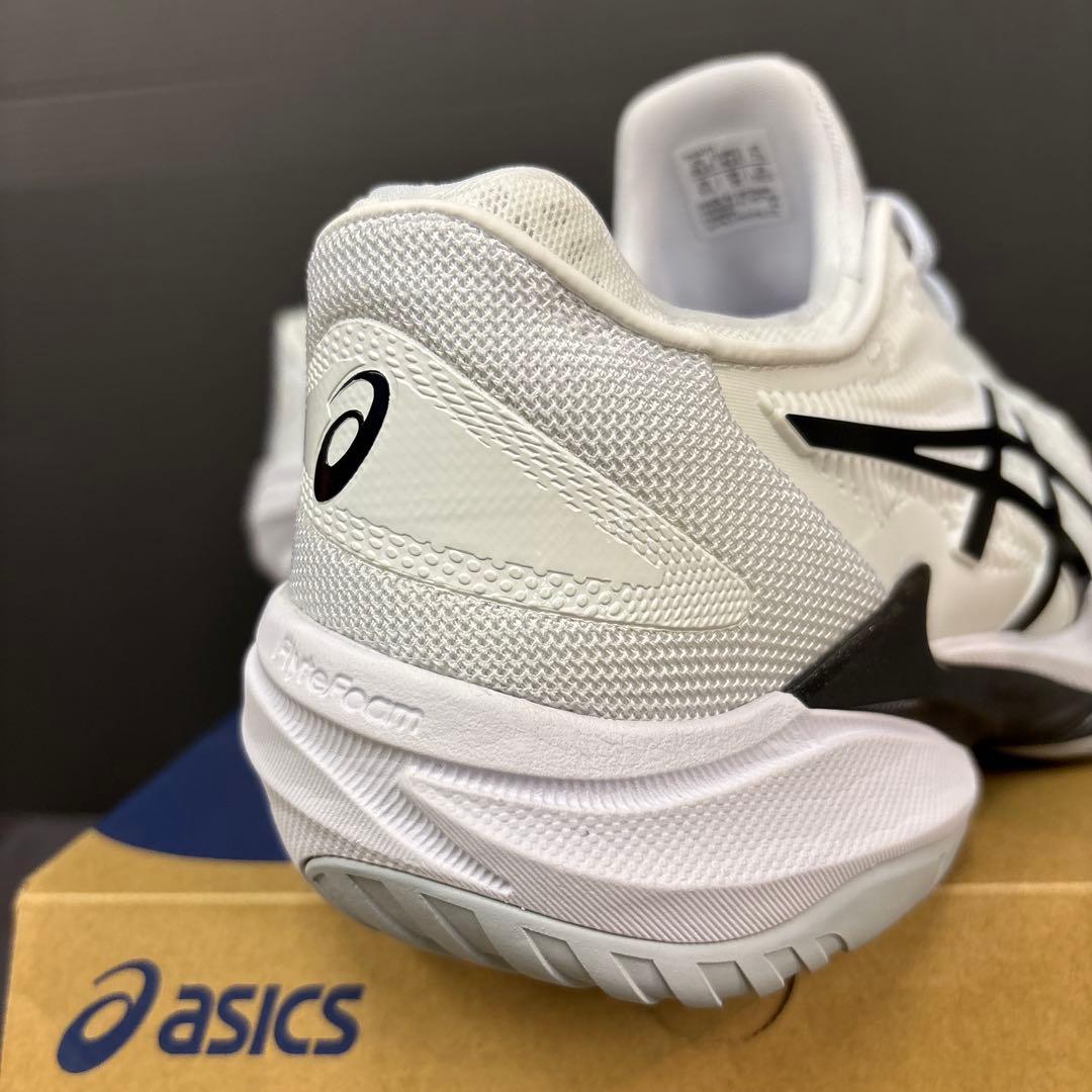asics COURT FF 3 ホワイト/ブラック 25.5cmオール