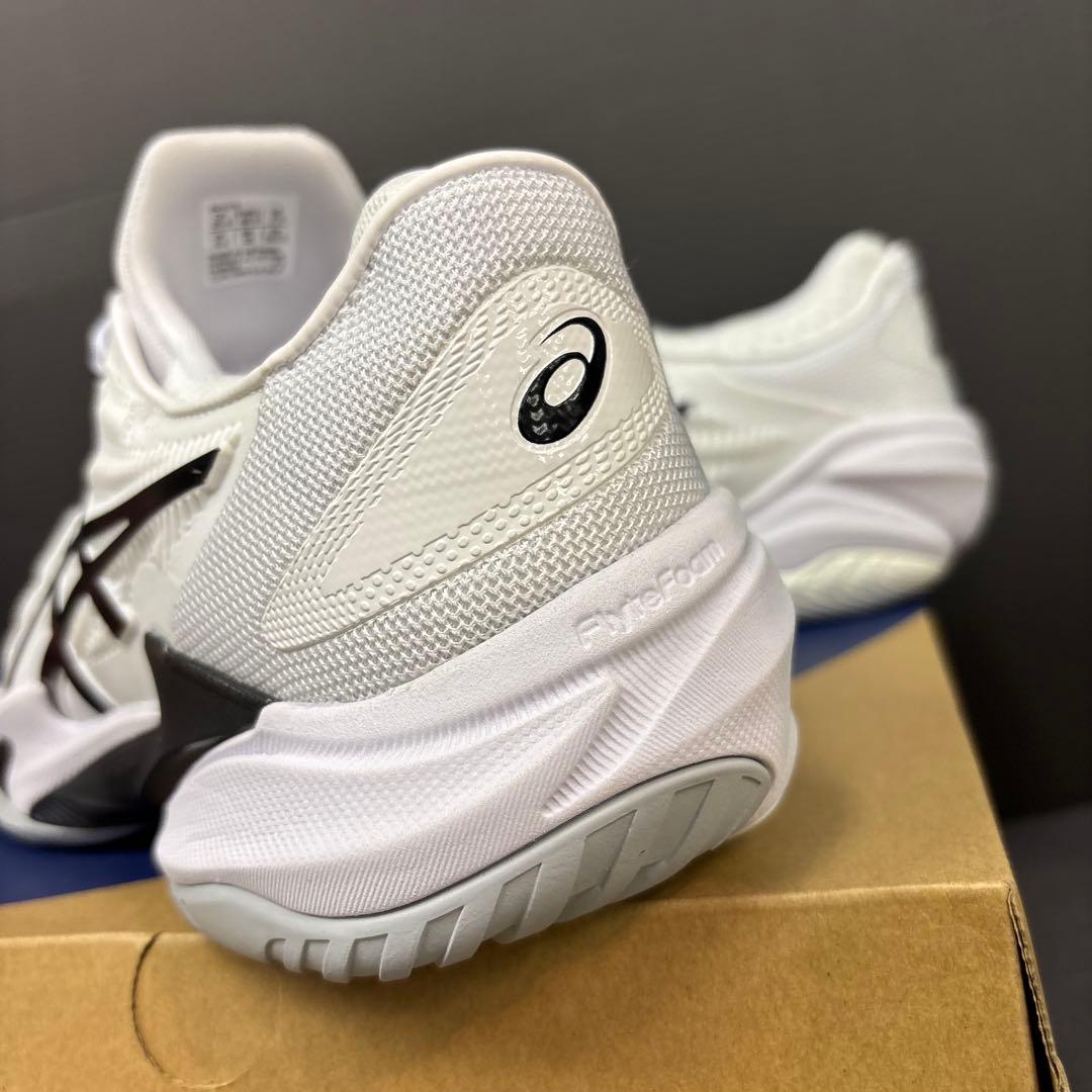 asics COURT FF 3 ホワイト/ブラック 25.5cmオール