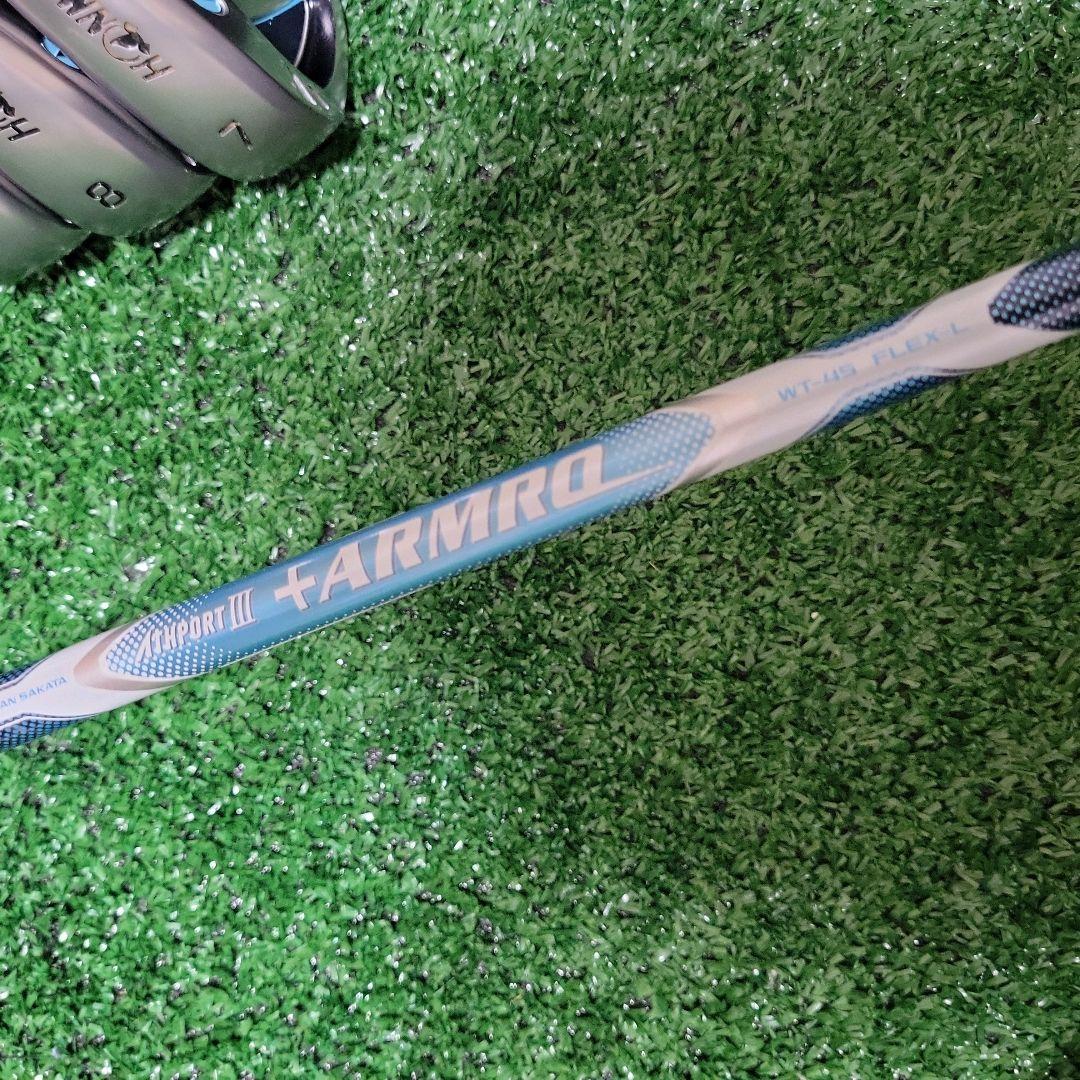 状態良好！HONMA ホンマ レディースアイアンセット アスポートe+ 7本