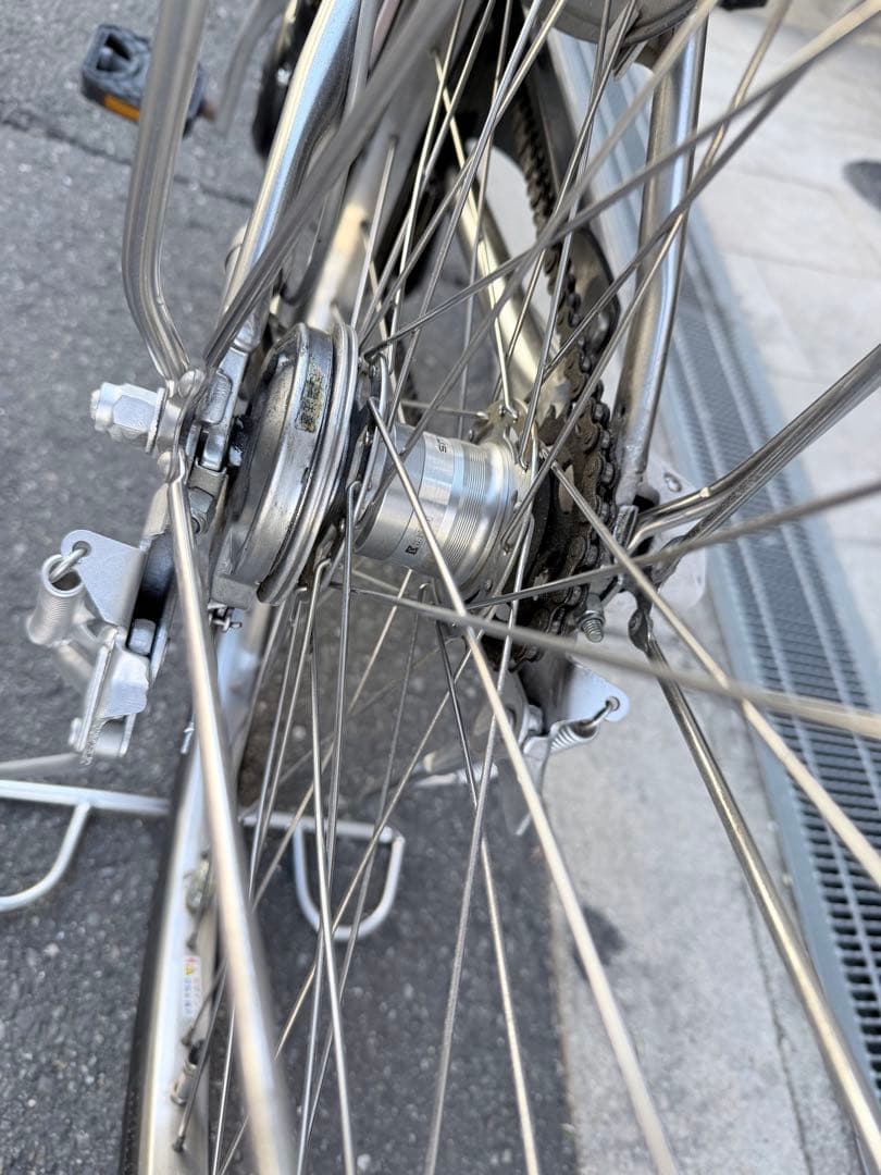 アシスタ 電動アシスト自転車 シルバー