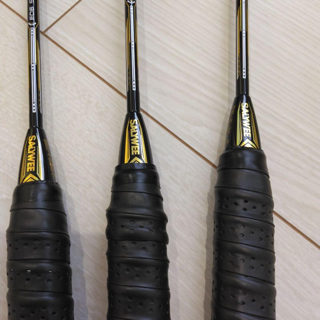 Salywee バドミントンラケット 3本セット