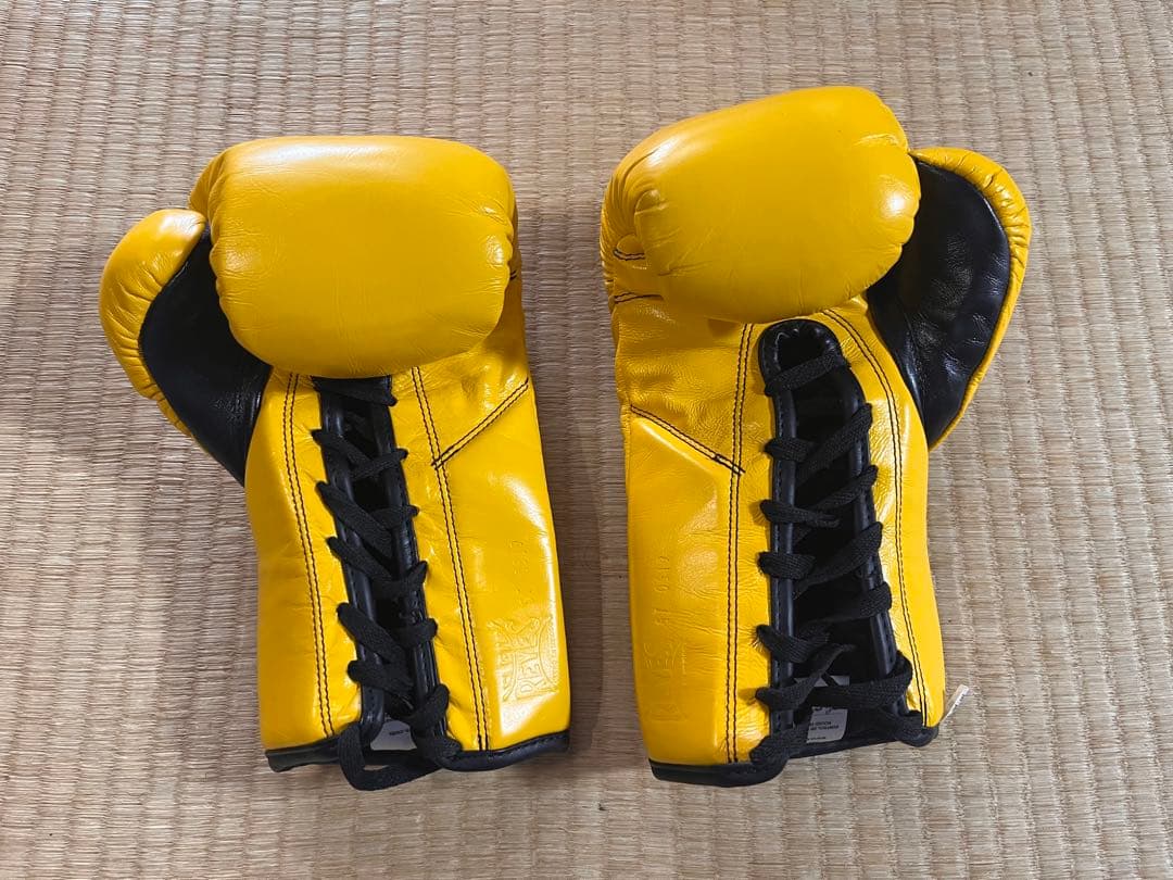 CLETO REYES プロフェッショナルボクシンググローブ イエロー 8oz