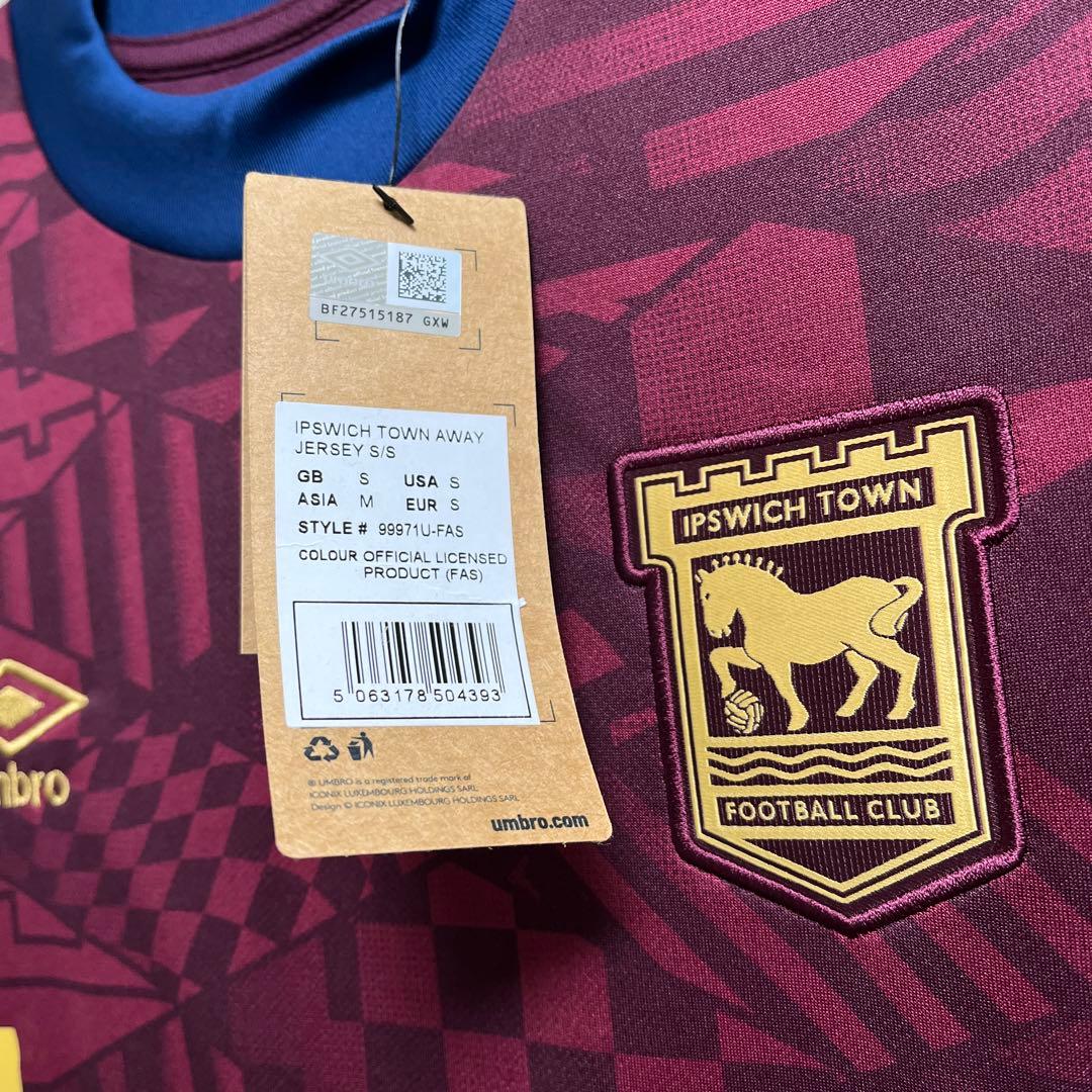 【新品・レア品】Ed Sheeran イプスウィッチ・タウンFC ユニ サイズＭ