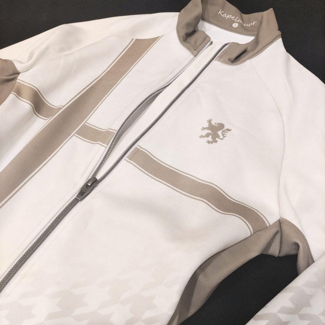 【KAPELMUUR／カペルミュール】長袖 サイクルジャケット 裏起毛 ベージュ