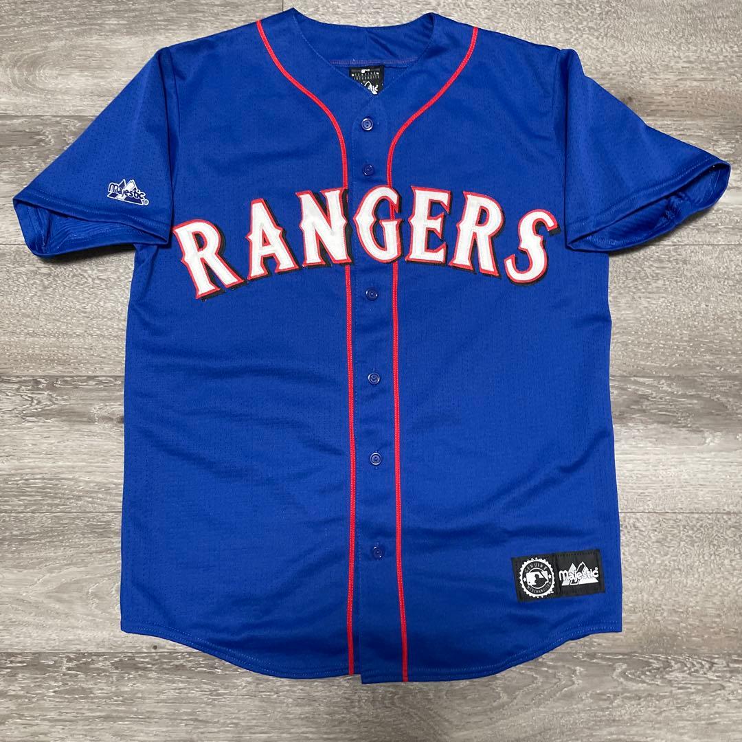 極美品 Majestic RANGERS 3 RODRIGUEZ Jersey