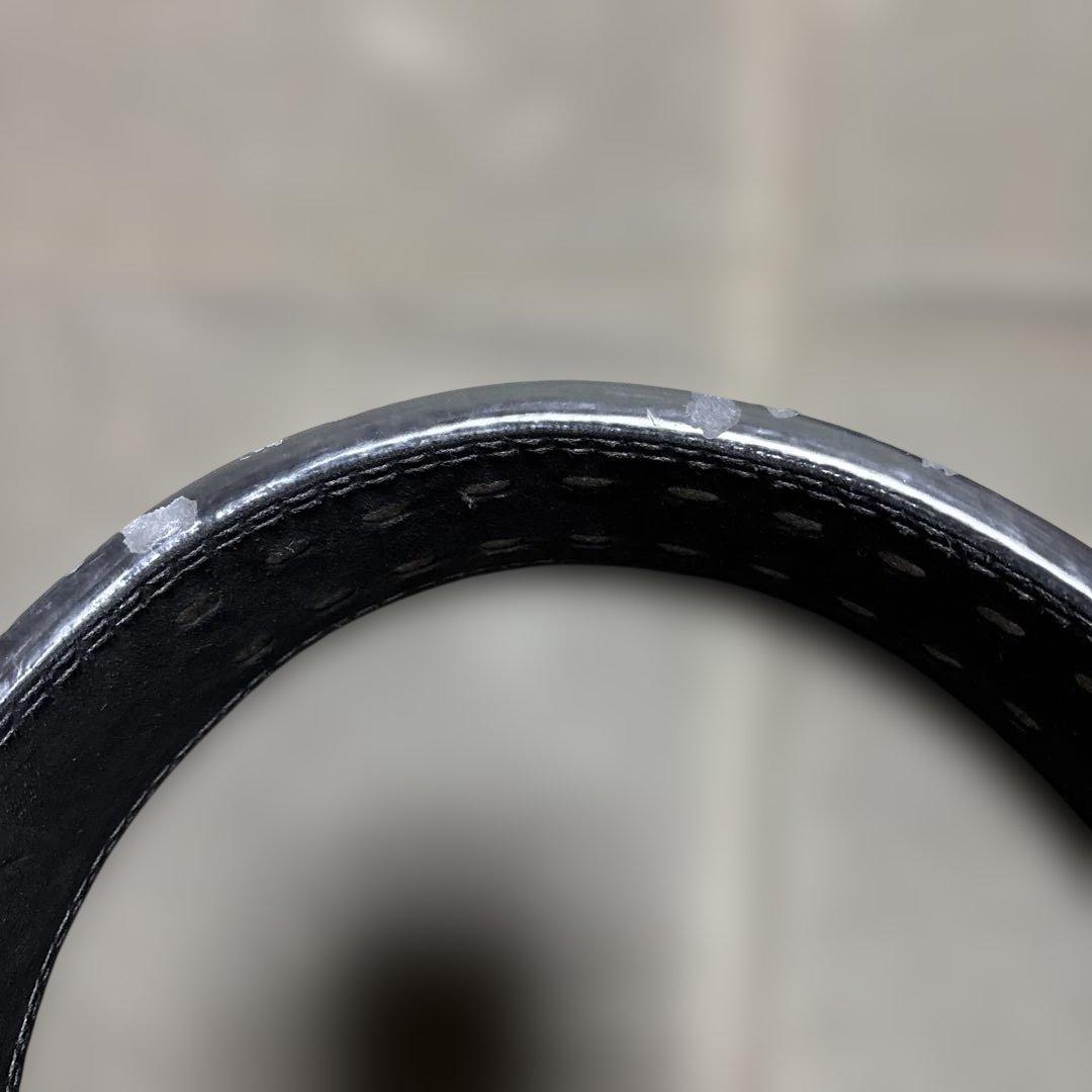 レバーアクションベルト 可変式パワーベルト オールブラック 13ｍｍ Mサイズ