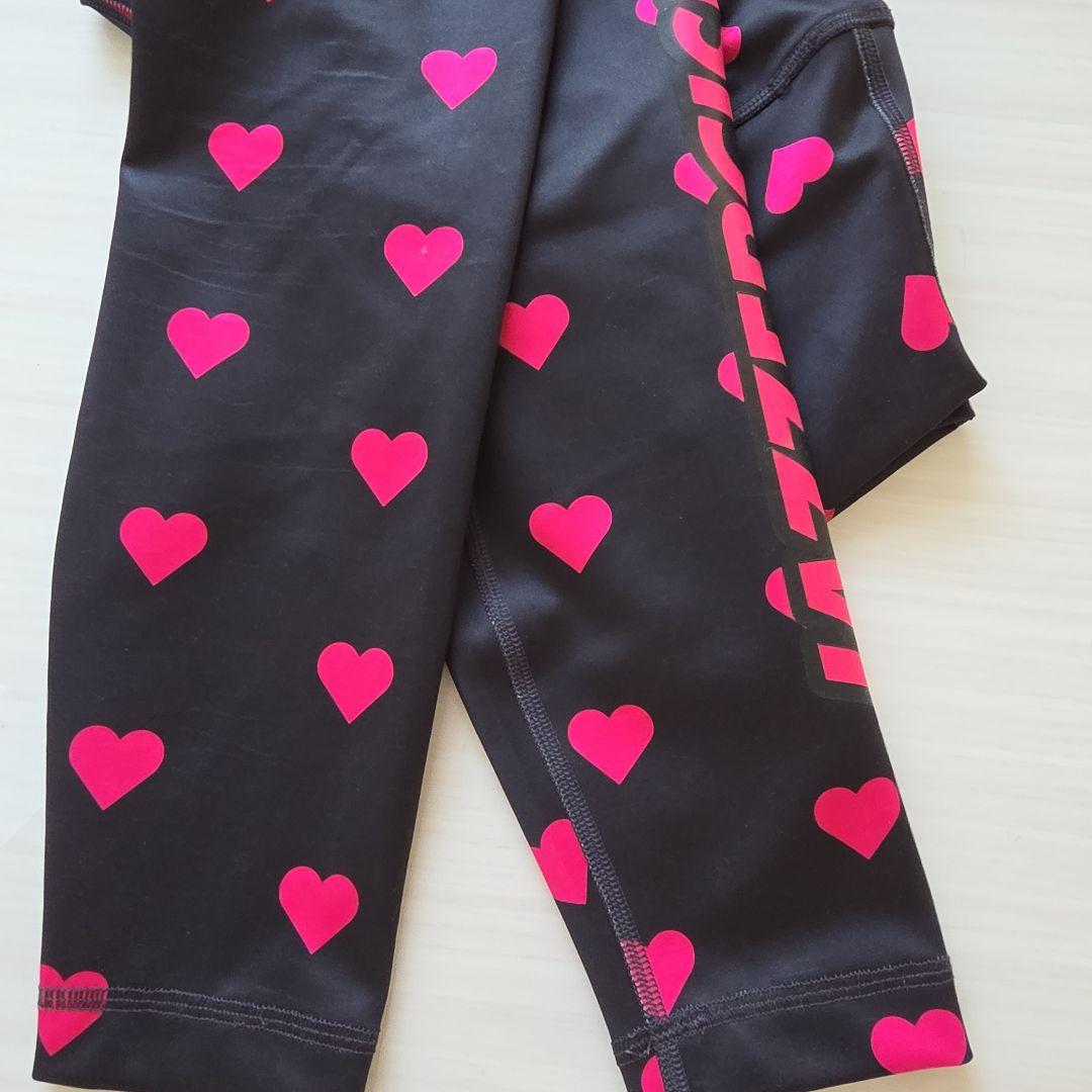 ♡美品♡ジャザサイズ♡ ハート柄レギンス♡ XS♡