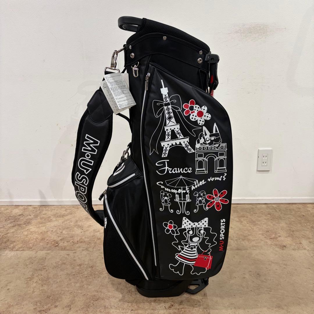 【新品未使用】M・U SPORTS ゴルフキャディバック