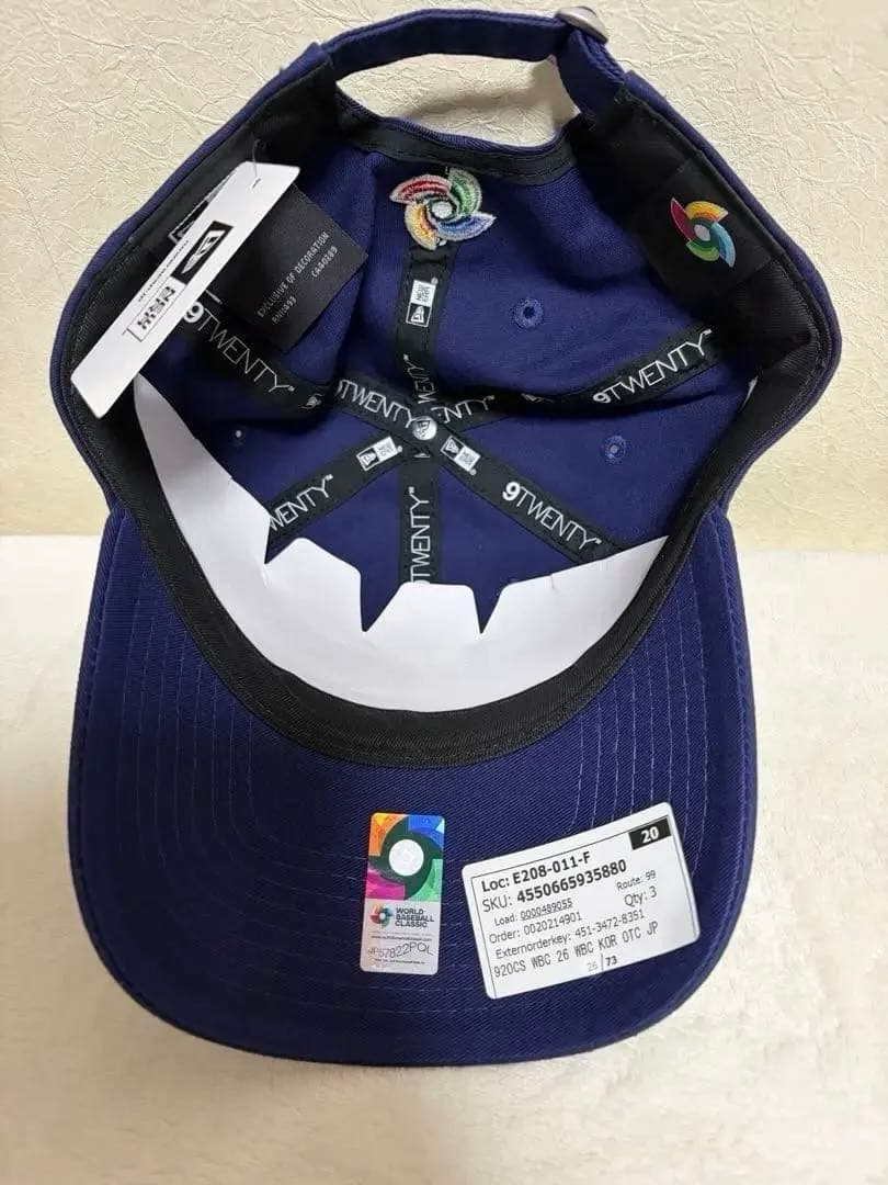 NEW ERA 9TWENTY CS WBC2026 韓国代表 帽子