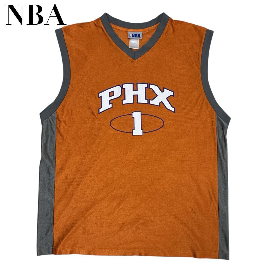NBA フェニックスサンズ バスケ ユニフォーム ゲームシャツ 2XL 90s