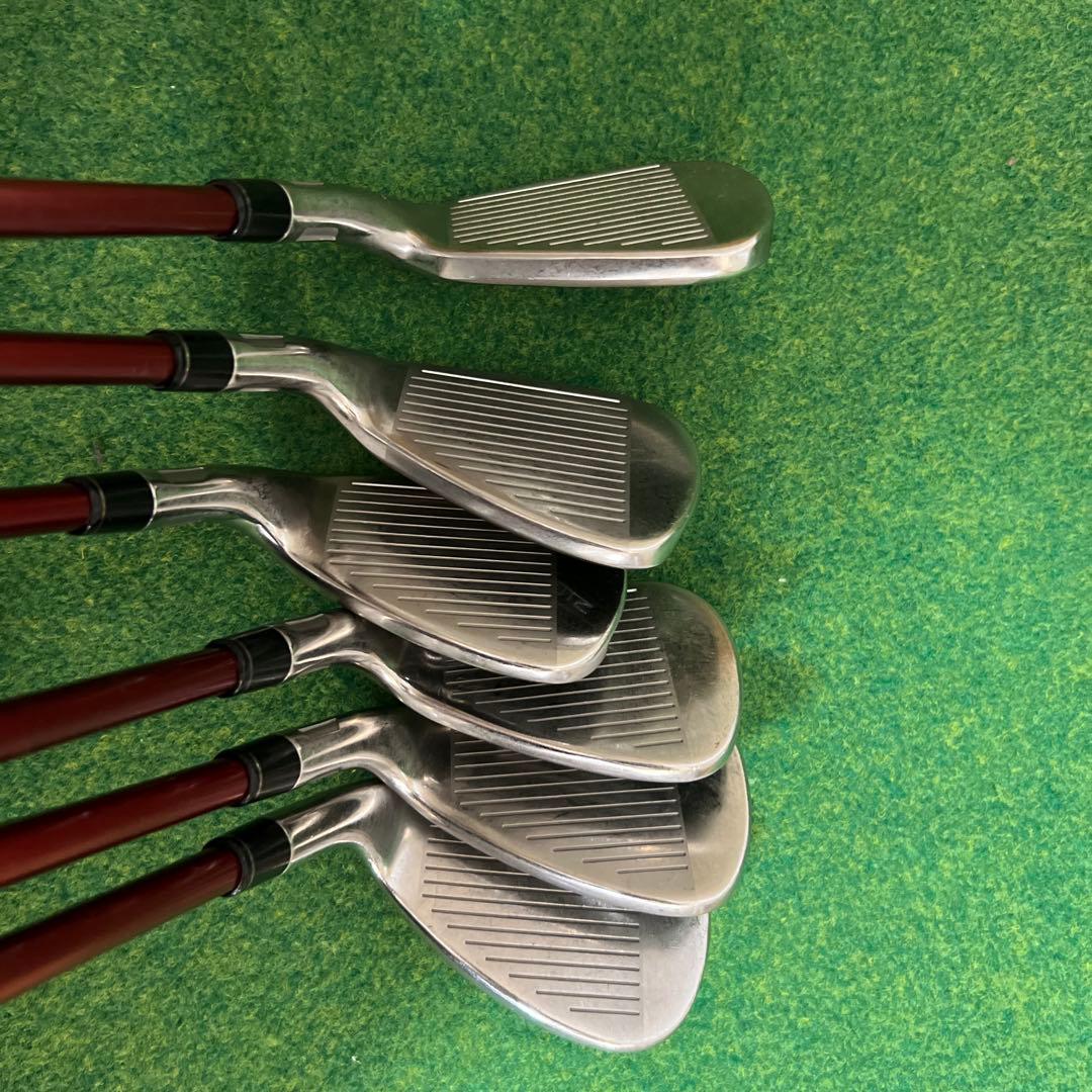 ステルス　レディースアイアン６本セット　フレックスL　テーラーメイド