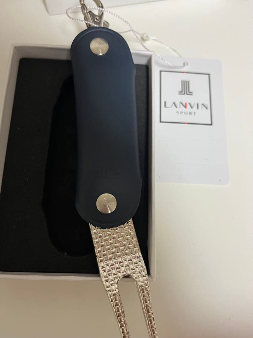 新品　ランバン　ゴルフ　グリーンフォークマーカー　LANVIN SPORT