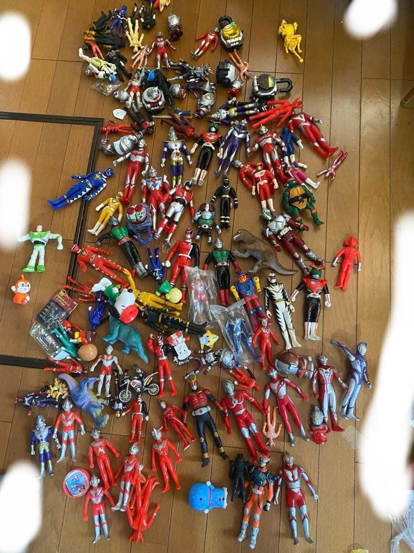 昭和レトロ　ソフビ　超合金　フィギュア　まとめ売り　仮面ライダー　ウルトラマン