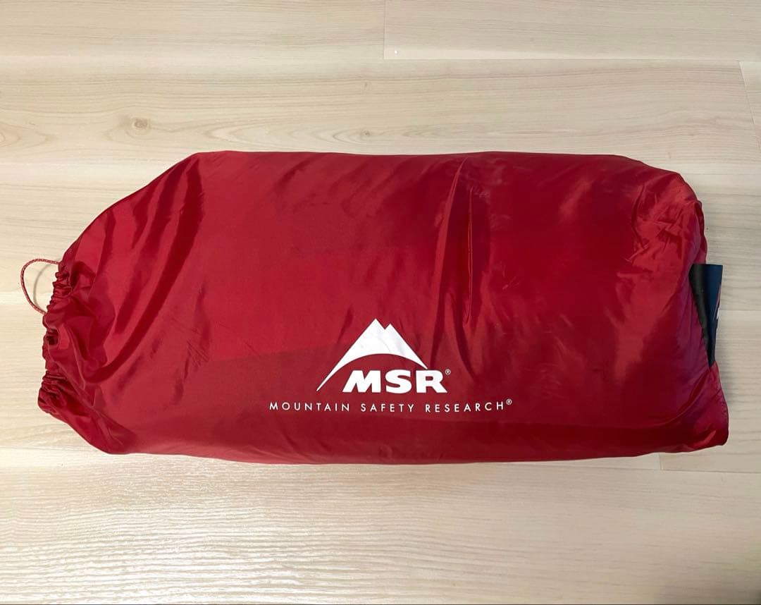 MSR エリクサー3 ELIXIR3 テント　MSRハンマー付き　フットプリント