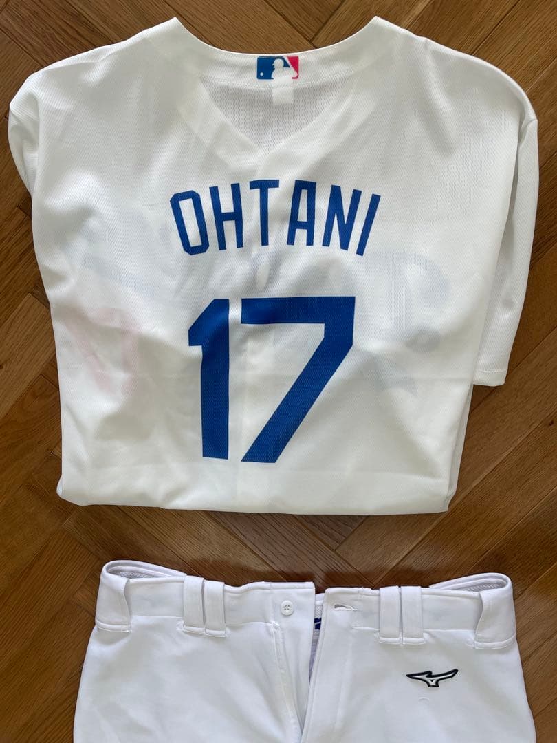 Dodgers Ohtani ユニフォームXL大谷翔　キャップ　ミズノ練習用
