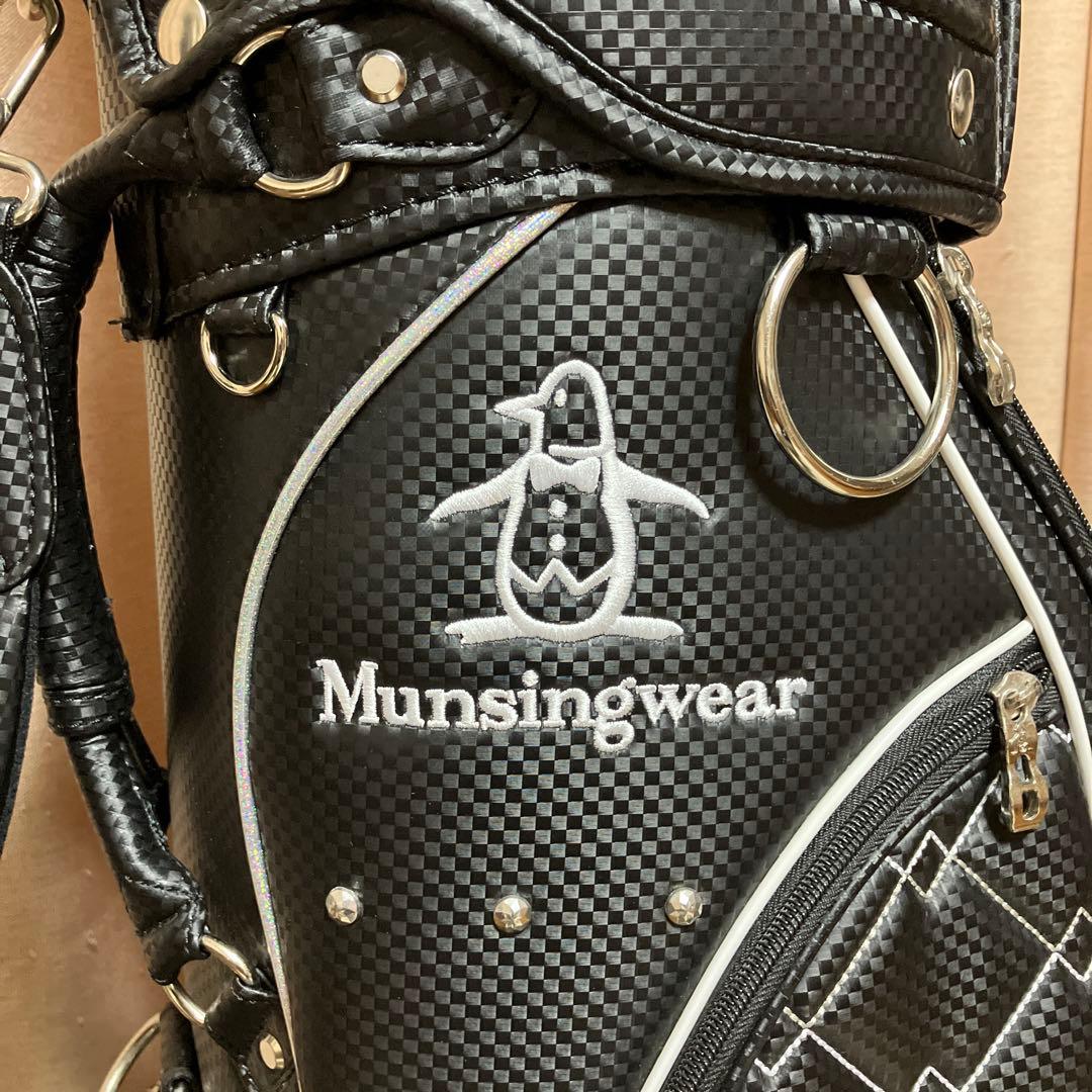Munsingwear マンシングウェアゴルフバッグ ブラック