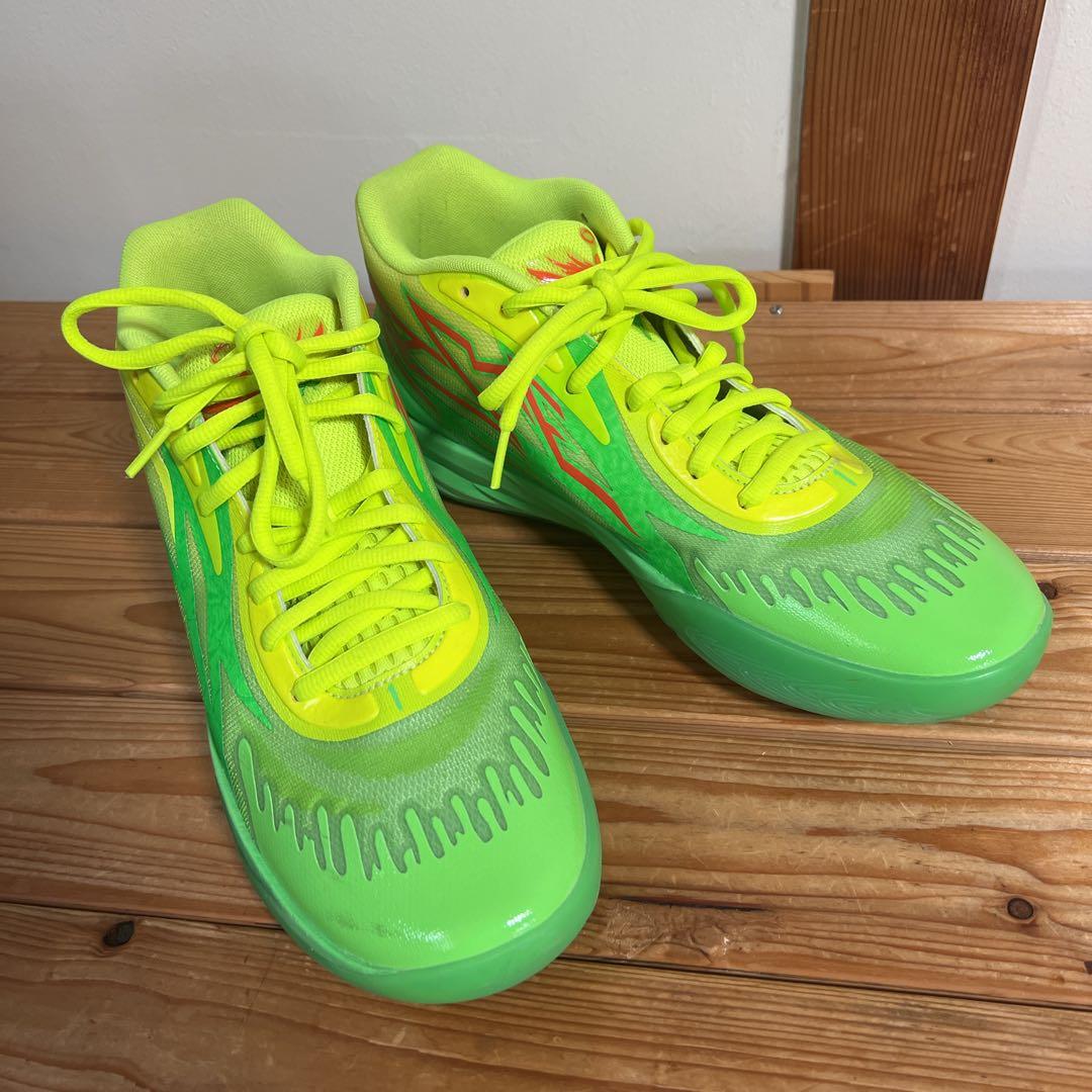 やきぁPUMA プーマ MB.02 “Slime” ラメロボール　NBA