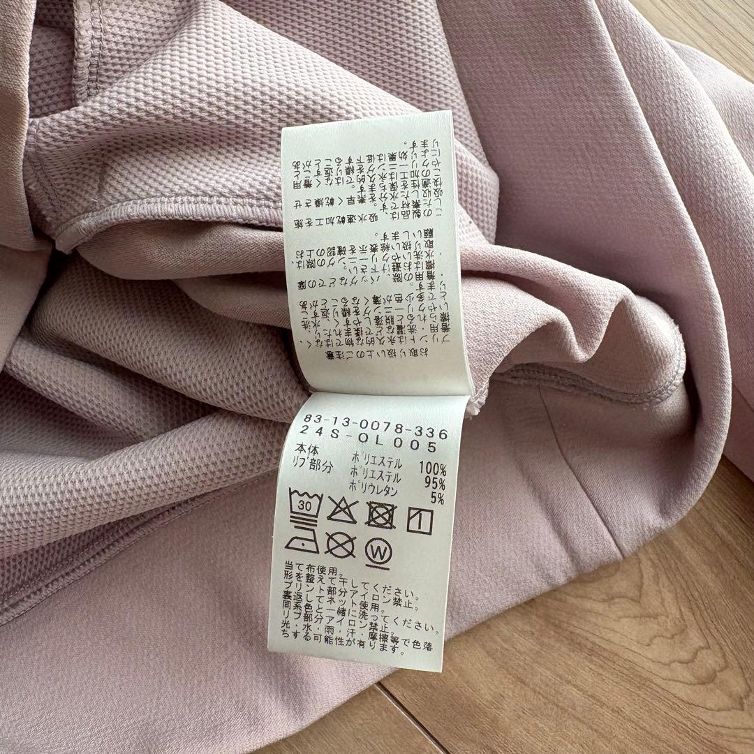 美品BEAMS GOLF ORANGE LABEL / 襟付き 切り替えPO