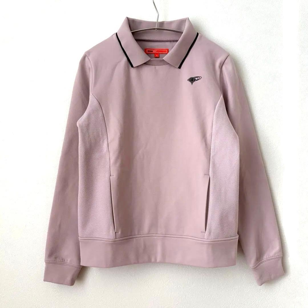 美品BEAMS GOLF ORANGE LABEL / 襟付き 切り替えPO